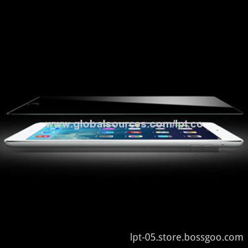 Premium Finger-resistant Tempered-glass Screen Protector for iPad Air, OEM/ODM Orders Welcomed